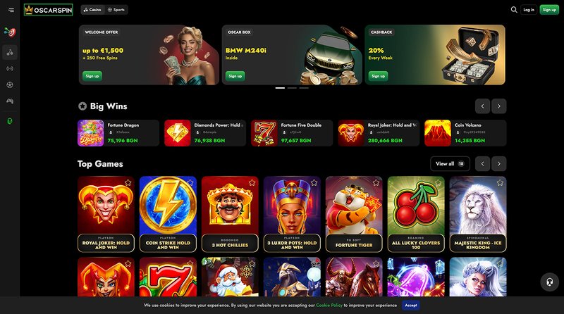 Get the Inside Scoop on Oscarspin Casino Promotions and Bonus Codes in Global